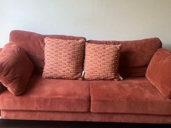 Orange Couch