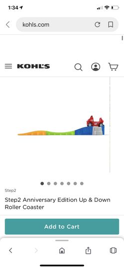 Kids ride on roller coaster