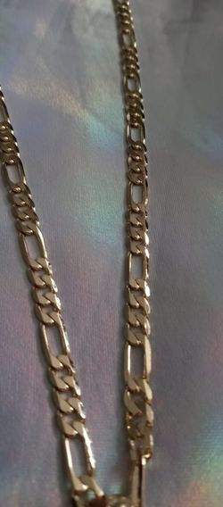 14 Gold Plated Chain,chain Available In Size 22",24" And 26" Thumbnail