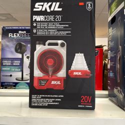 Skil Pwrcore Fan And Misting Fan  With Lantern 