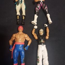 WWE Lucha Libre Edition x4 Mint 