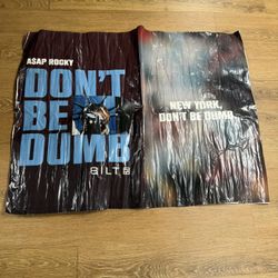 A$ap Rocky don’t be dumb poster 