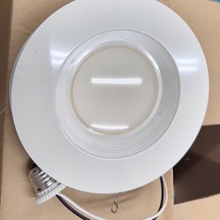 12 Pack 6 Inch LED Recessed Light, Retrofit Downlight Can Lights for Ceiling
