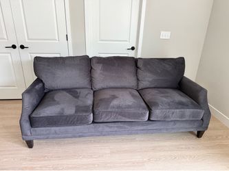 Steel Gray - 3 Seat Sofa