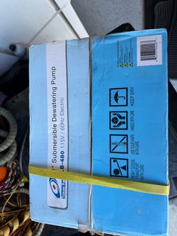 2” submersible pump