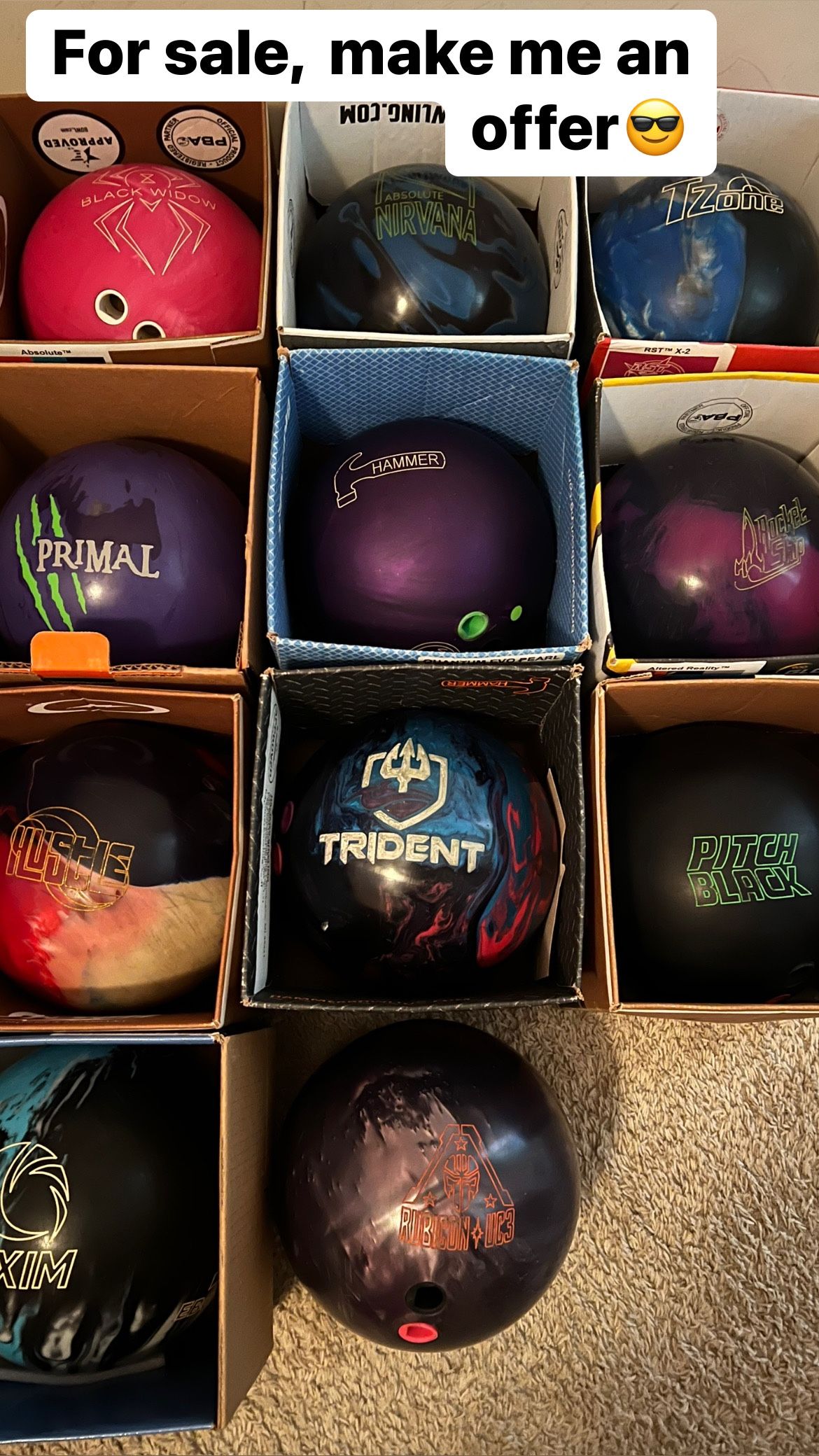 15 Lb Bowling Balls For Sale!