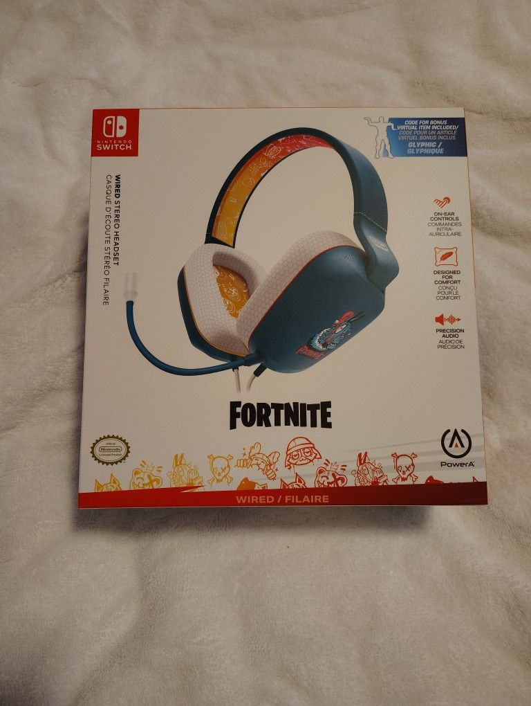 powera wired stereo headset for nintendo switch fortnite llambro