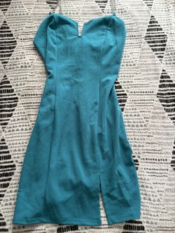 Blue Teal Dress