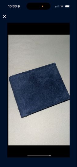 $15 Suede Leather Wallet