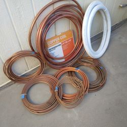 Copper Tubing  1/8, 3/16, 3/8, 1/2, 7/8, All O.D. size.