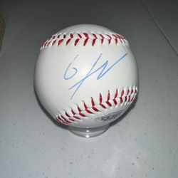 GUNNAR HENDERSON SIGNED RAWLINGS AUTOGRAPHED BALTIMORE ORIOLES BASEBALL W/COA677