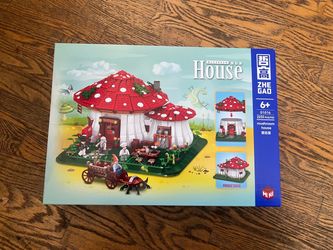Mushroom House Lego Set