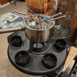 Stainless Fondue Set