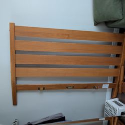 MCM Solid Wood Queen Bed Frame