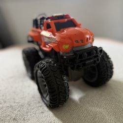 Containment Unit Battery Operated Orange Toy Truck