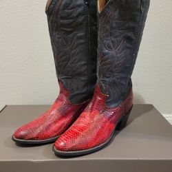 Snake Skin Boots