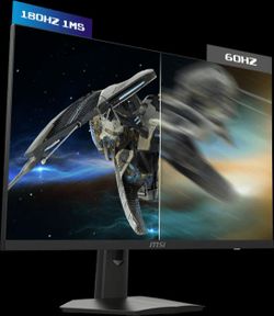 180hz 2k msi monitor, fully rotatable, tilt ect.
