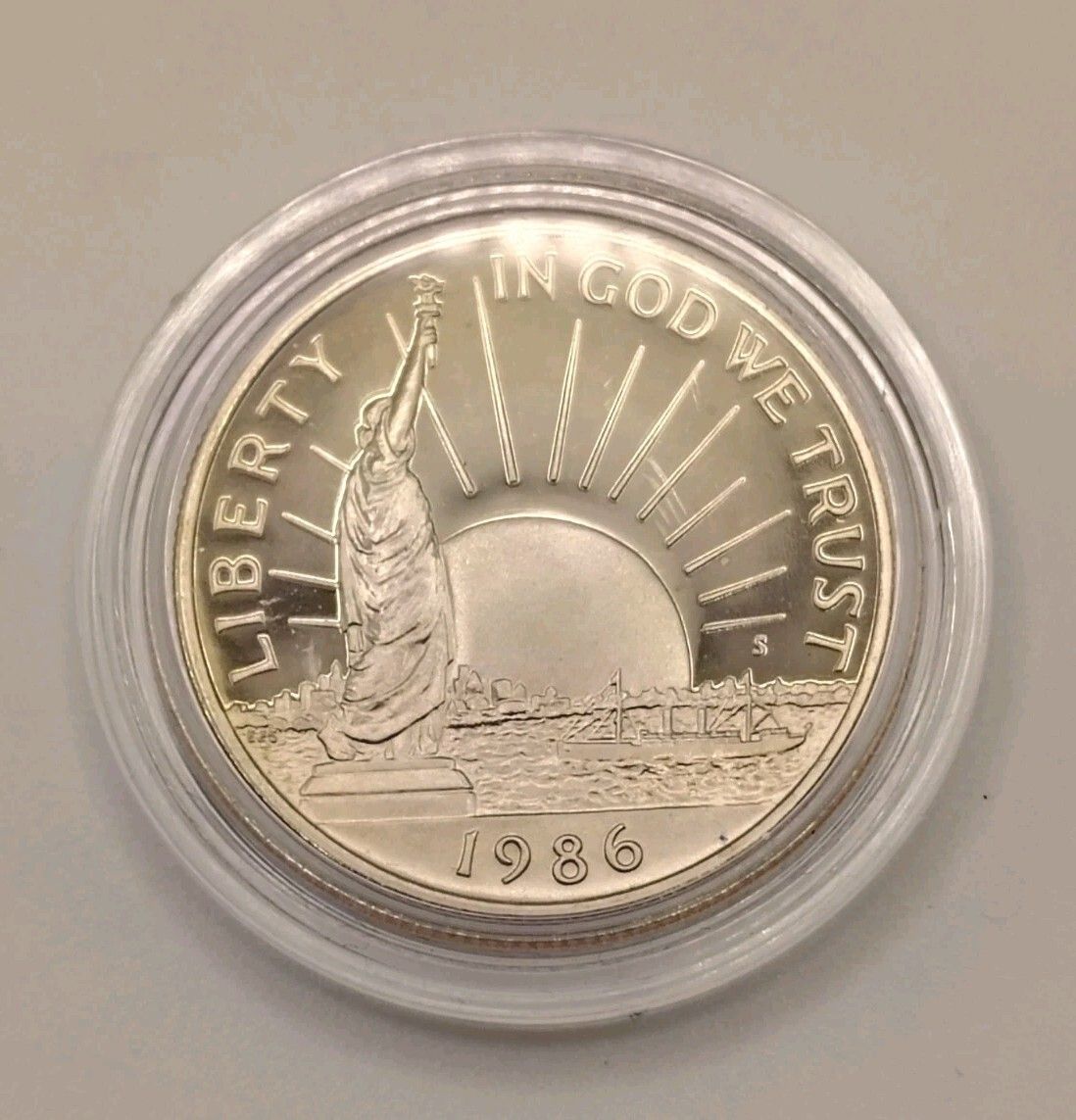 Nb Keyboard 1986-S 50C Statue Of Liberty DCAM (Proof) for Sale in New Braunfels, TX ...