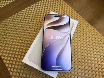 iPhone 18 Pro Max (512gb) unlocked Silver