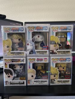 Funko Pops Naruto AOT
