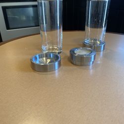 3 Piece Candle Holders (heavy)