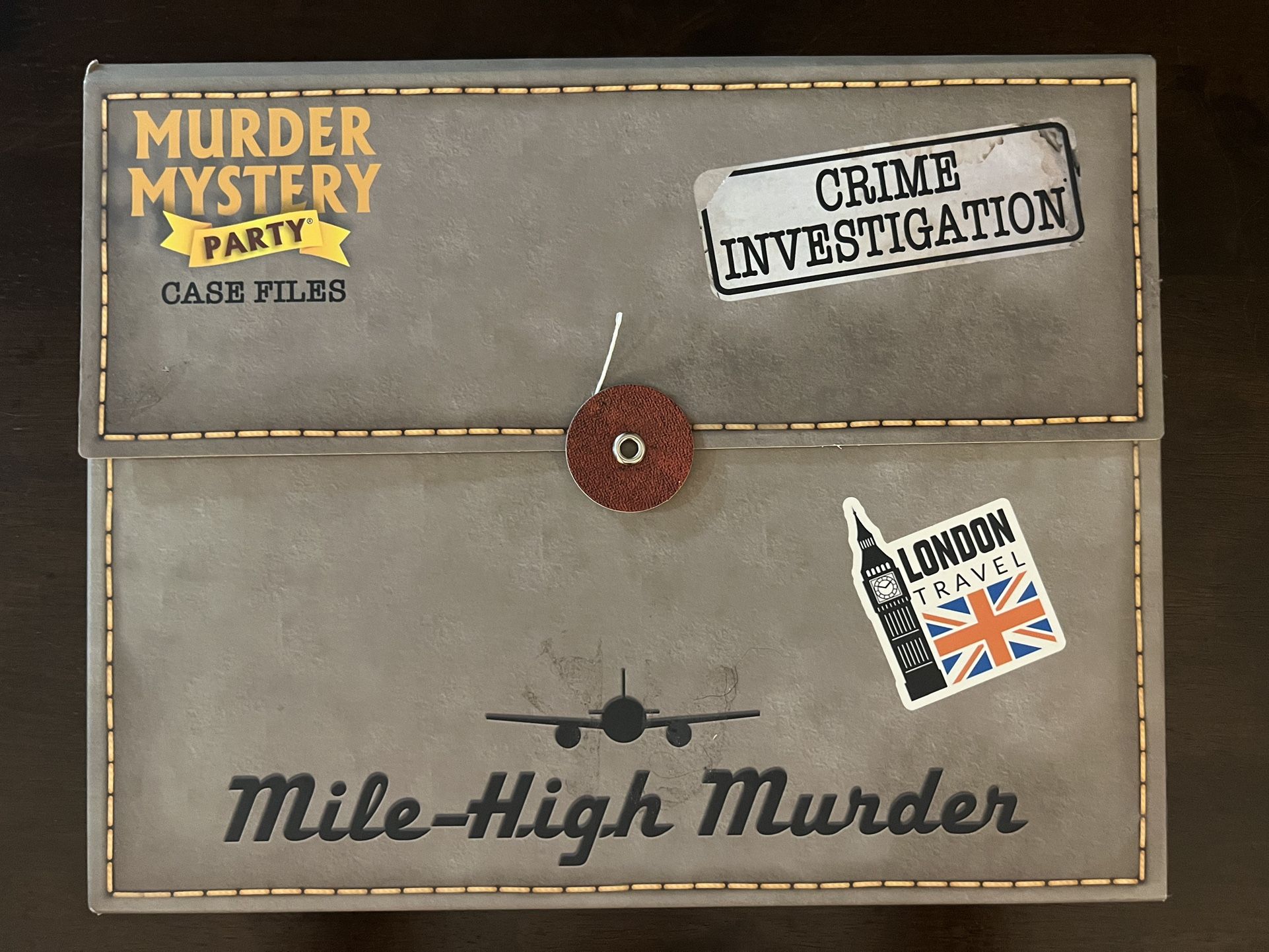 Murder Mystery Party Case Files Game