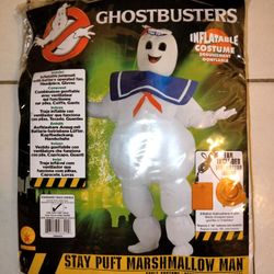 NEW Ghostbusters Marshmallow Man Halloween Costume