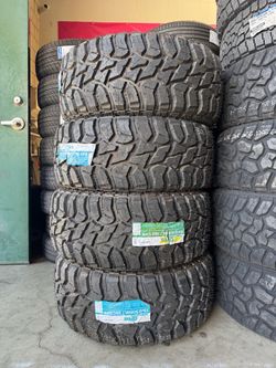 33x12.50r18 TBB MT 4 New tires installed and balanced included