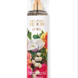Bath and Body Brightest Bloom Spray 90% Full