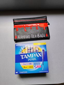 New bag & set of tampons -$2 for all