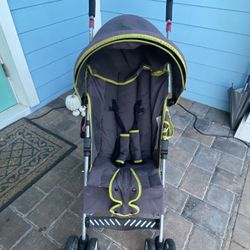 Babies R Us Deluxe Umbrella Stroller Goodbuy Gear Gray &Yellow