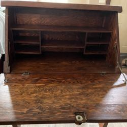 Antique Oak Desk