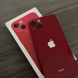 Red iPhone 13 brand new
