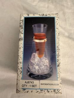 Schnapps glass and cooler