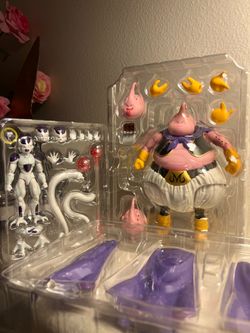 S.H.Figuarts Dragon Ball Z Frieza First Form + Majin Buu Bundle Complete Bandai Tamashii