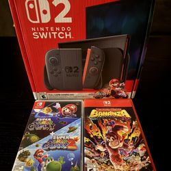 Nintendo Switch 2 Mario Kart Bundle 