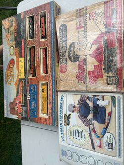 Vintage Model Train Bundle – Bachmann Rail Chief HO Set + American Flyer S Gauge + E-Z Track Expander