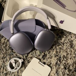 Purple Airpod Max