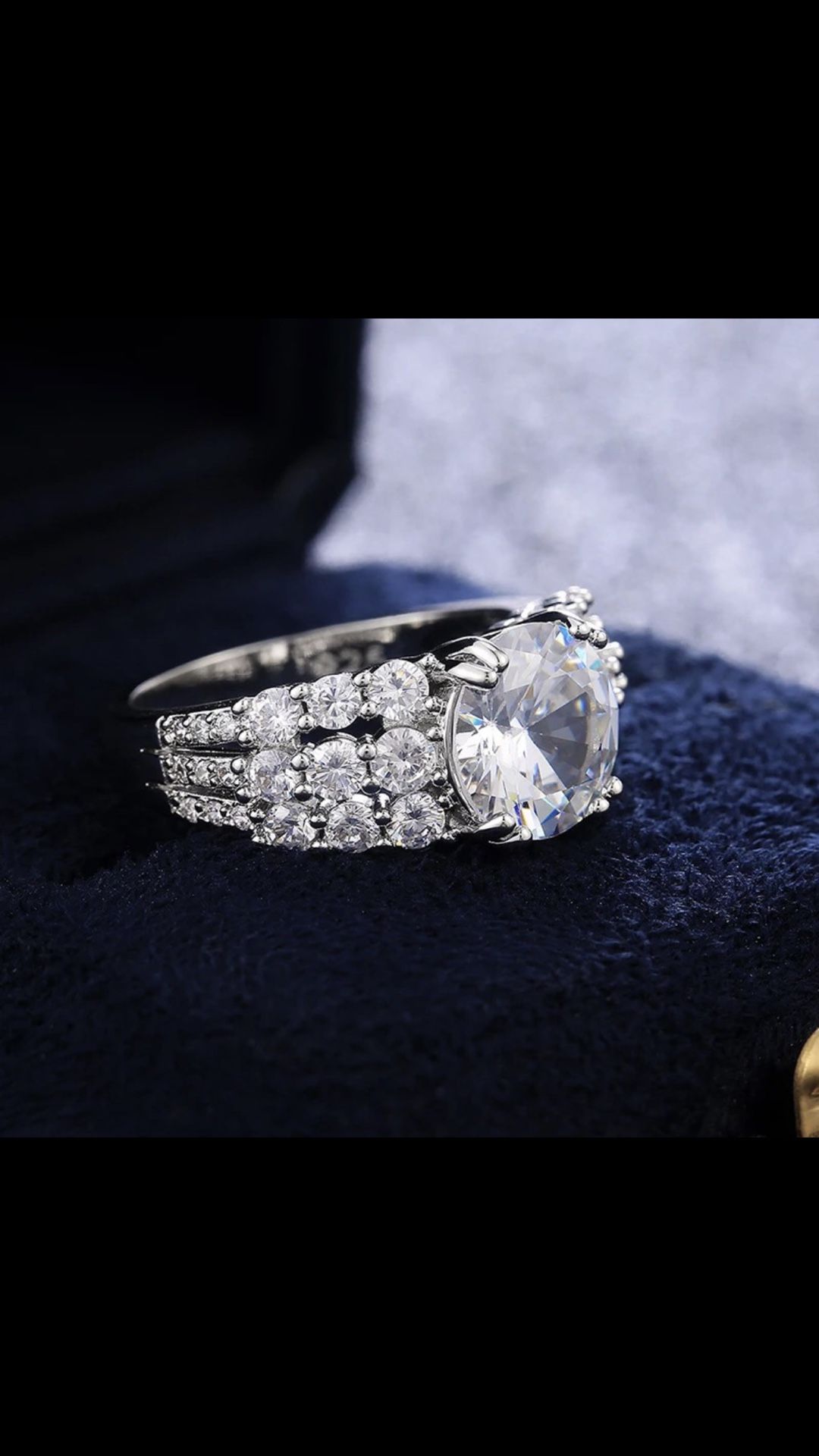 Engagement Ring With Box