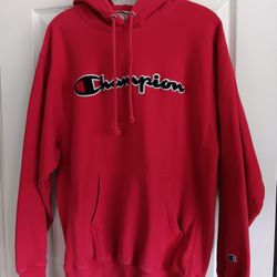 Vintage Champion Reverse Weave Hoodie Size Large 
