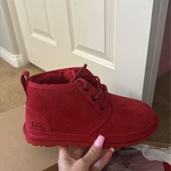Woman’s Red Ugg Boots