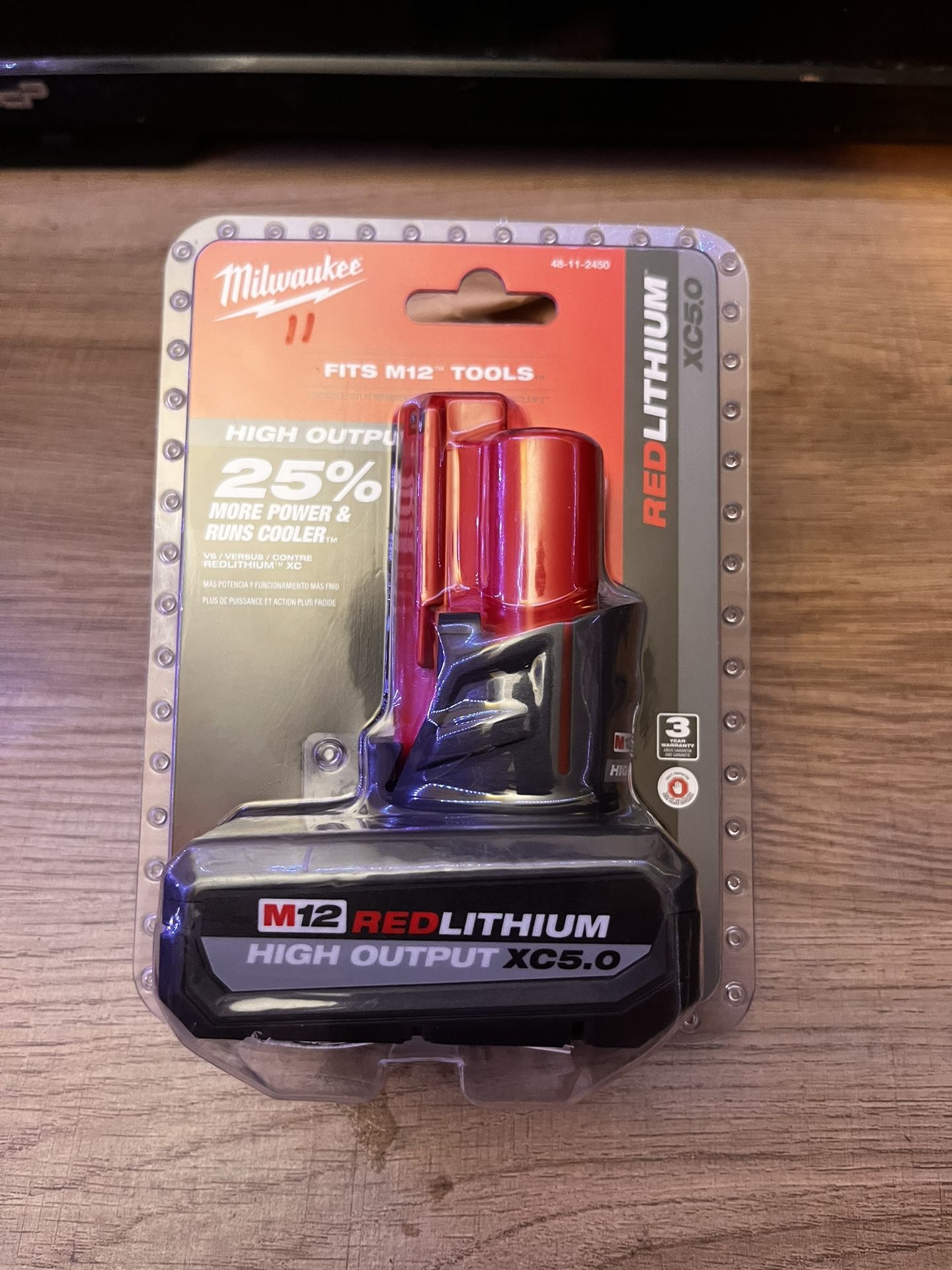 Milwaukee 5.0 Battery