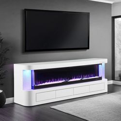 Fireplace/ Tv Stand 72”