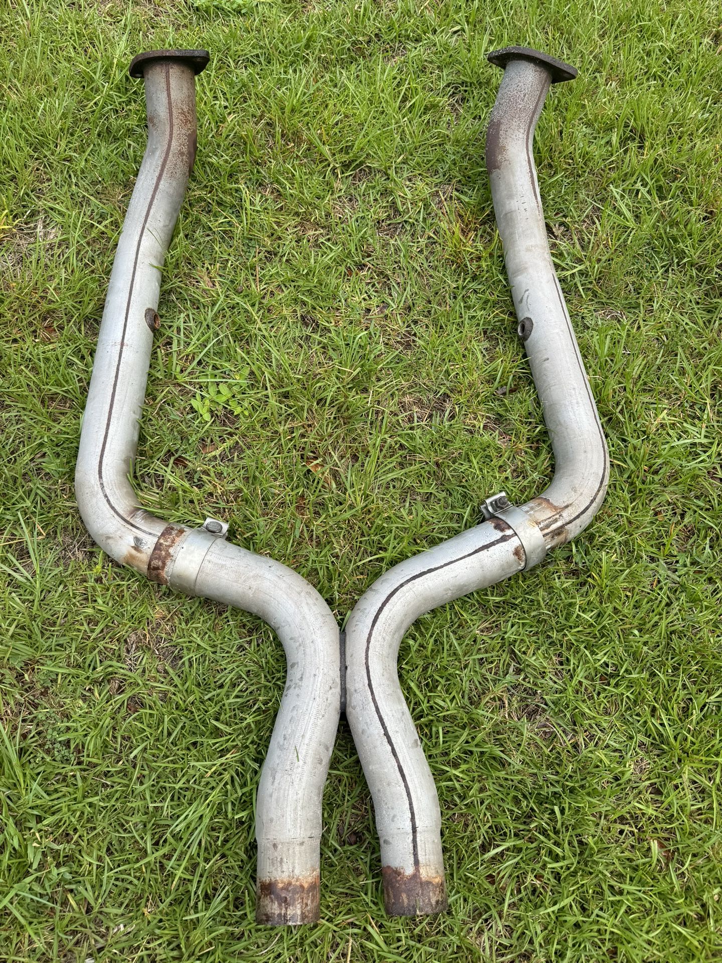 2011-2014 Mustang GT 5.0 Offroad Catless Exhaust X Pipe Midpipe