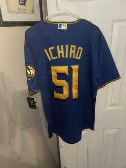 Ichiro Suzuki Seattle Mariners Nike jersey size L