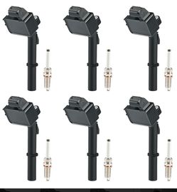 JDMON Ignition Coils Pack with Spark Plug Compatible with Mercedes-Benz C300 C350 CL63 AMG E300 E350 E400 GLK350 R350 S600 S63 AMG SLK350 3.5L 5.5L 6.