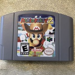 Nintendo 64 Mario Party 2 Game NUEVO