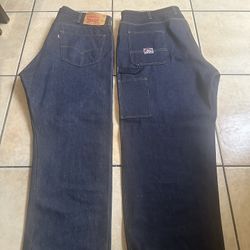 Levi’s 501 & Ben Davis 