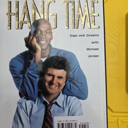 Michael Jordan Rare Book Hang Time