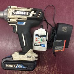 20V CORDLESS HART IMPACT DRIVER KIT